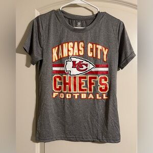 Kansas City Chiefs NFL Apparel Youth T Shirt Size 10/12